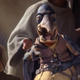 Davis in The Phantom Menace, playing the same character he does in Solo.